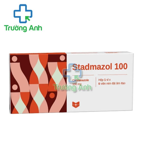 Stadmazol 100 - Viên đặt điều trị viêm nhiễm âm đạo (10 hộp)